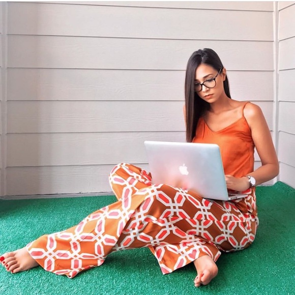 GORGEOUS ZARA NWT Pajama Style Pants - Picture 9 of 10